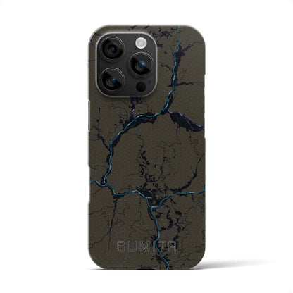 【住田（岩手県）】地図柄iPhoneケース（バックカバータイプ）