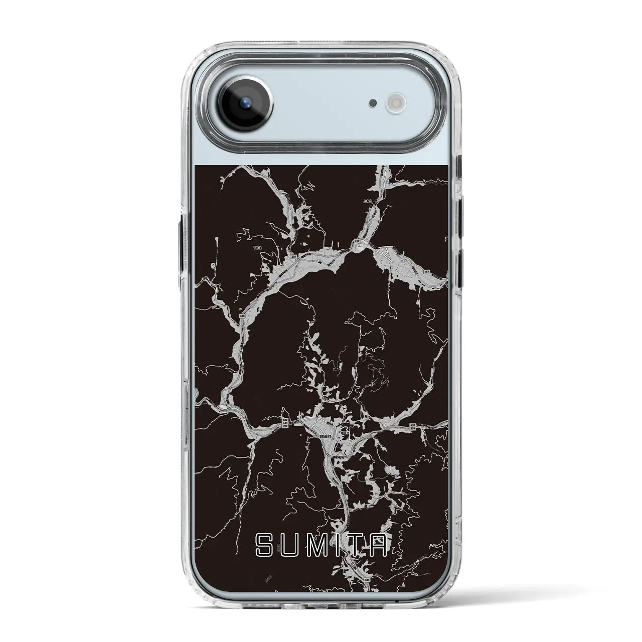 【住田（岩手県）】地図柄iPhoneケース（MagSafeタイプ）