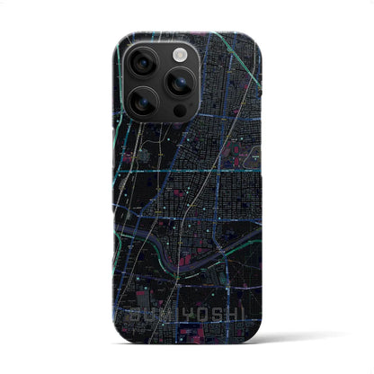 【住吉（大阪府）】地図柄iPhoneケース（バックカバータイプ）