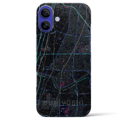 【住吉（大阪府）】地図柄iPhoneケース（バックカバータイプ）