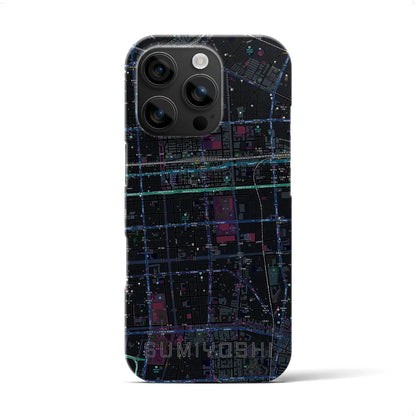 【住吉（東京都）】地図柄iPhoneケース（バックカバータイプ）