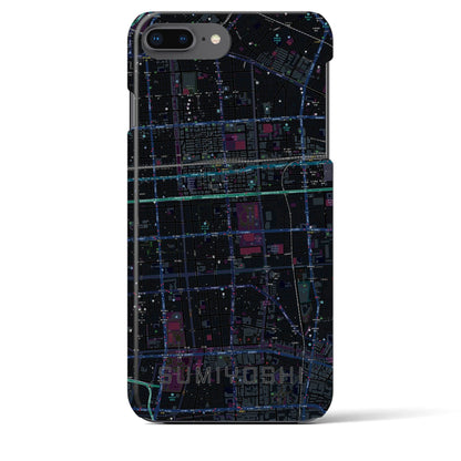 【住吉（東京都）】地図柄iPhoneケース（バックカバータイプ）