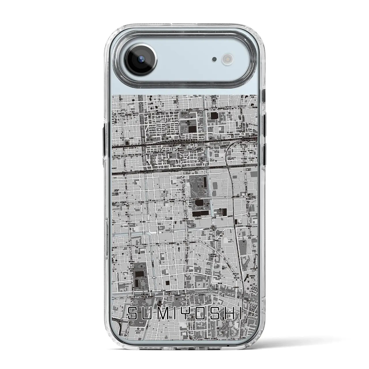 【住吉（東京都）】地図柄iPhoneケース（MagSafeタイプ）