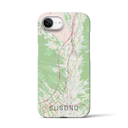 【裾野（静岡県）】地図柄iPhoneケース（バックカバータイプ）