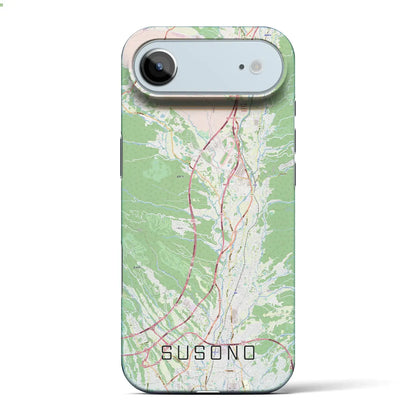 【裾野（静岡県）】地図柄iPhoneケース（バックカバータイプ）