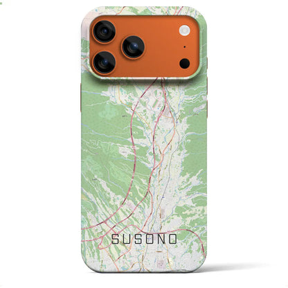 【裾野（静岡県）】地図柄iPhoneケース（バックカバータイプ）