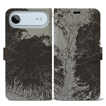 【裾野（静岡県）】地図柄iPhoneケース（手帳タイプ）