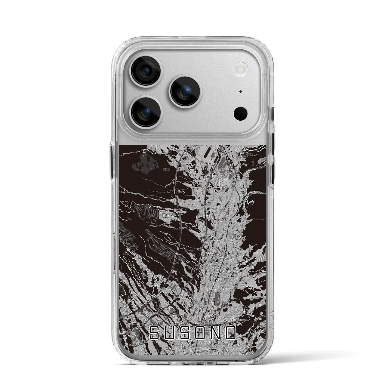 【裾野（静岡県）】地図柄iPhoneケース（MagSafeタイプ）