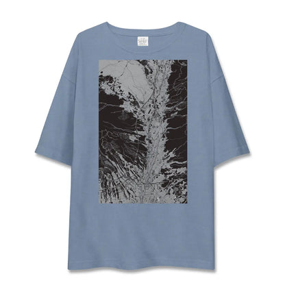 【裾野（静岡県）】地図柄ビッグシルエットTシャツ