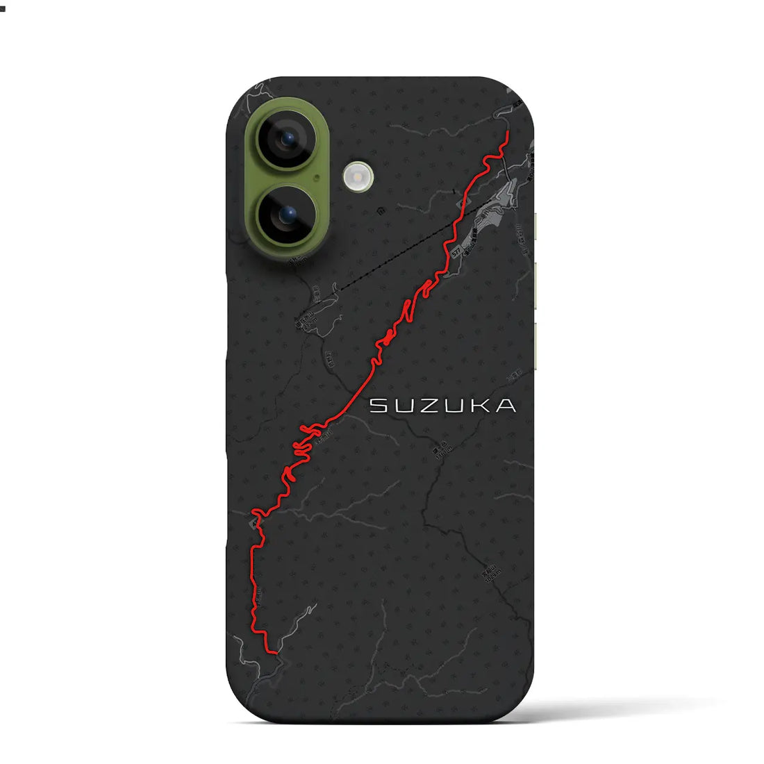 【鈴鹿2(三重県)】スカイラインiPhoneケース(バックカバータイプ)アッシュ・iPhone 17 Pro Max 用