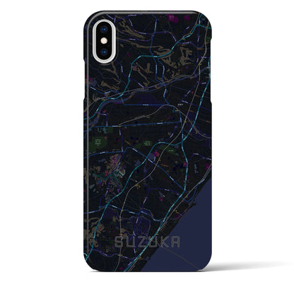 【鈴鹿（三重県）】地図柄iPhoneケース（バックカバータイプ）