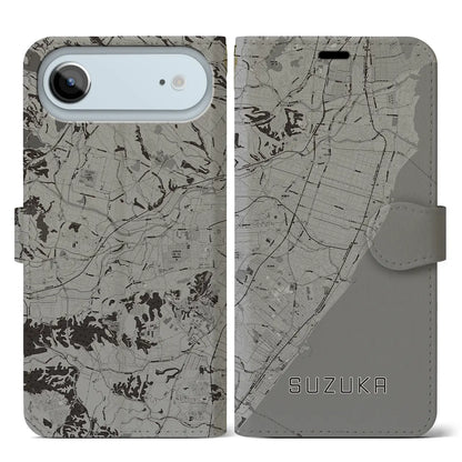 【鈴鹿（三重県）】地図柄iPhoneケース（手帳タイプ）