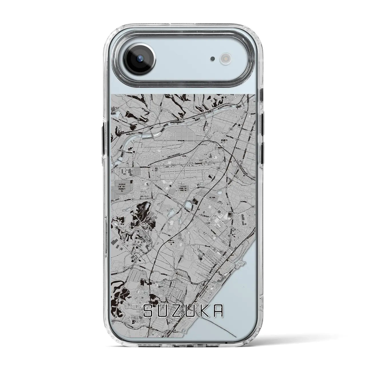 【鈴鹿（三重県）】地図柄iPhoneケース（MagSafeタイプ）