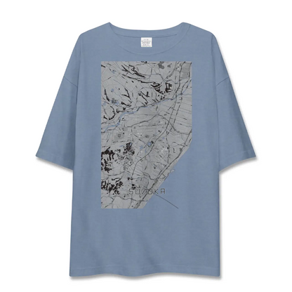 【鈴鹿（三重県）】地図柄ビッグシルエットTシャツ
