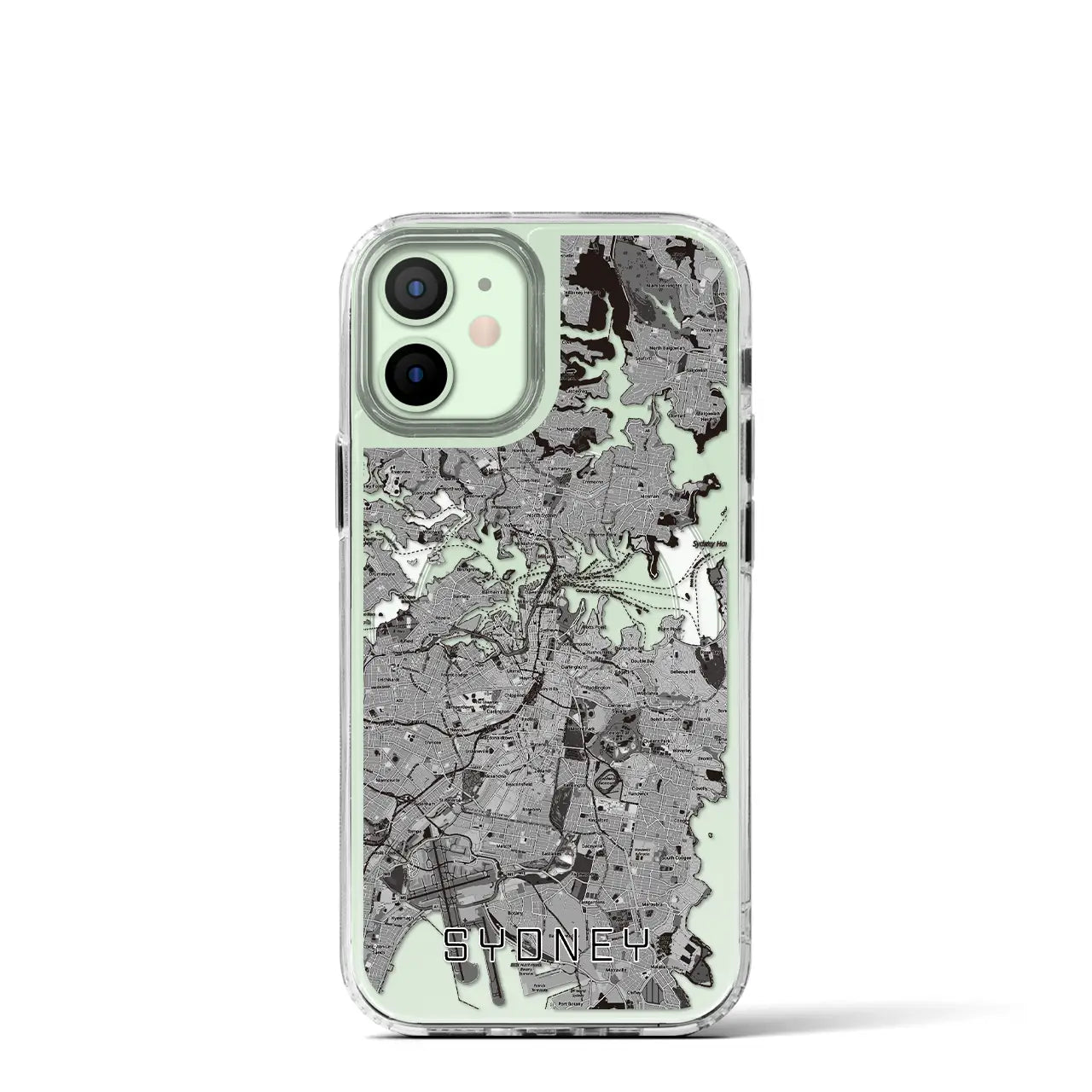 【シドニー（オーストラリア）】地図柄iPhoneケース（MagSafeタイプ）