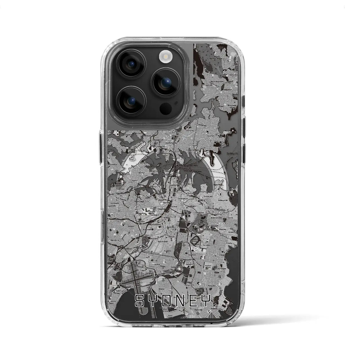 【シドニー（オーストラリア）】地図柄iPhoneケース（MagSafeタイプ）