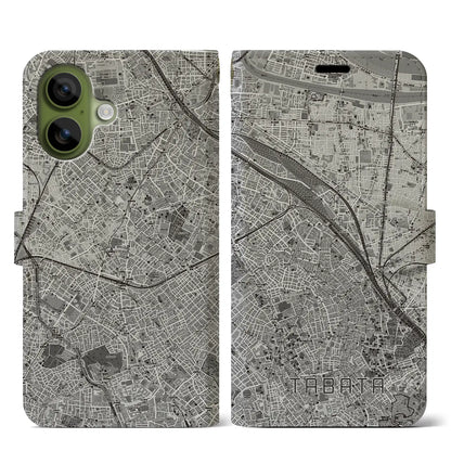 【田端（東京都）】地図柄iPhoneケース（手帳タイプ）