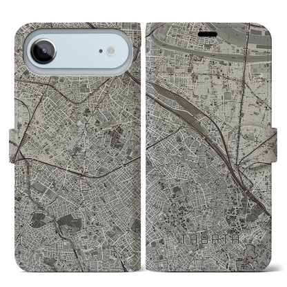 【田端（東京都）】地図柄iPhoneケース（手帳タイプ）