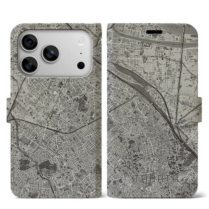 【田端（東京都）】地図柄iPhoneケース（手帳タイプ）