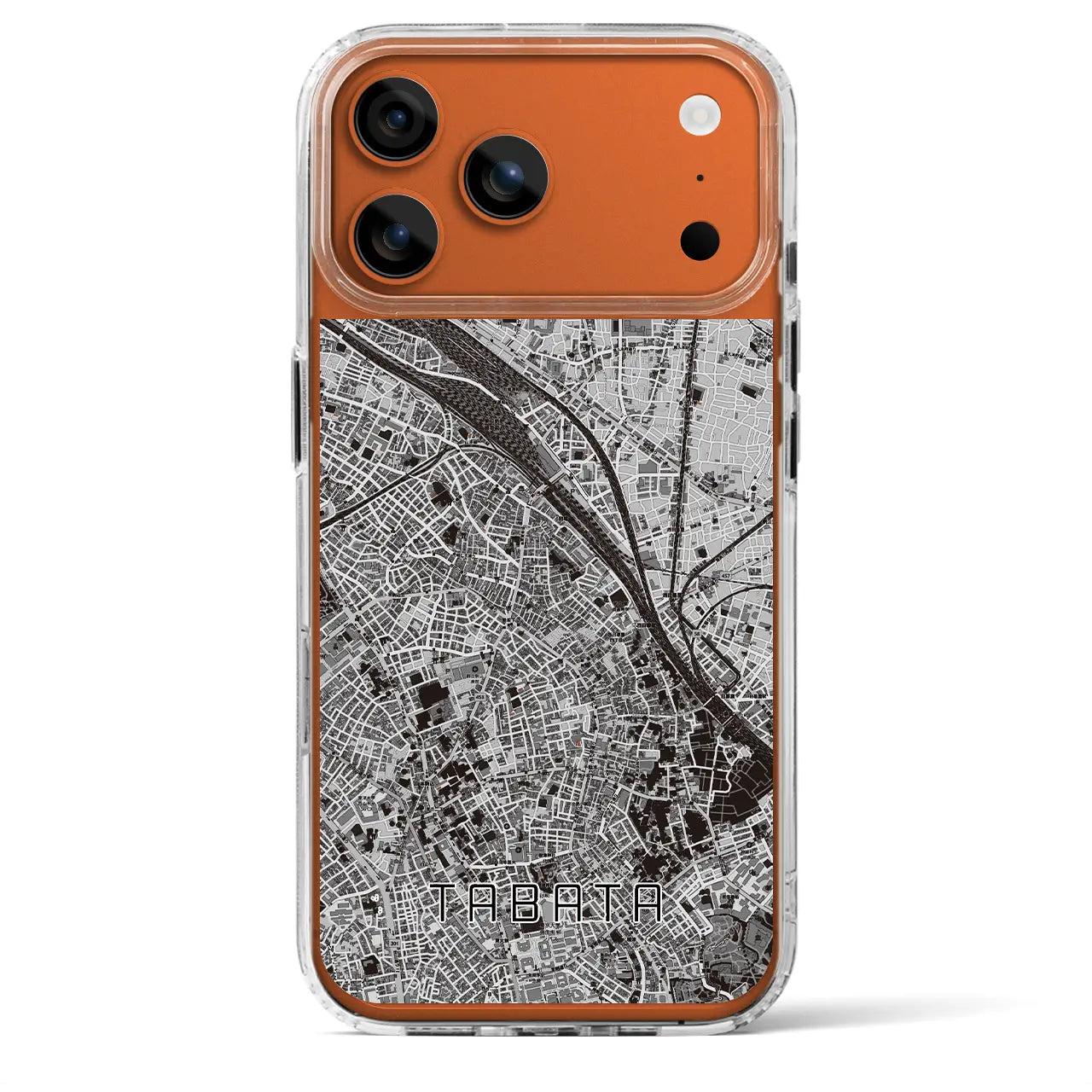 【田端（東京都）】地図柄iPhoneケース（MagSafeタイプ）