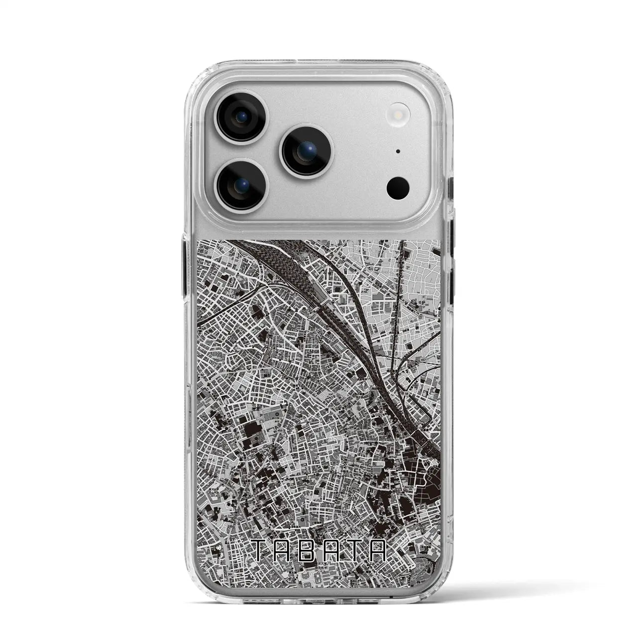 【田端（東京都）】地図柄iPhoneケース（MagSafeタイプ）