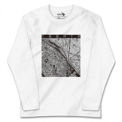 【田端（東京都）】地図柄ロングスリーブTシャツ