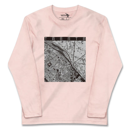 【田端（東京都）】地図柄ロングスリーブTシャツ