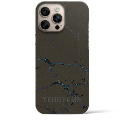 【丹波山（山梨県）】地図柄iPhoneケース（バックカバータイプ）