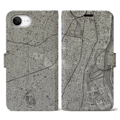 【立会川（東京都）】地図柄iPhoneケース（手帳タイプ）