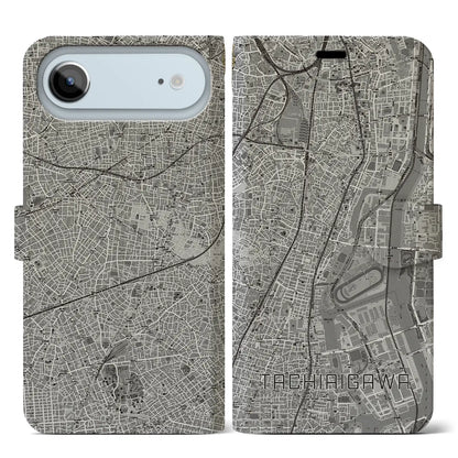 【立会川（東京都）】地図柄iPhoneケース（手帳タイプ）