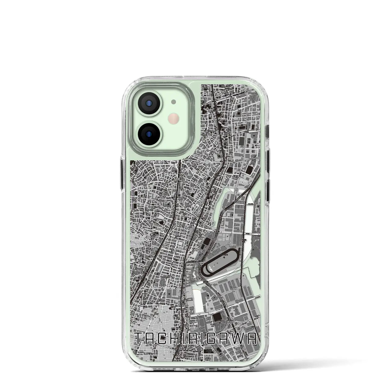 【立会川（東京都）】地図柄iPhoneケース（MagSafeタイプ）