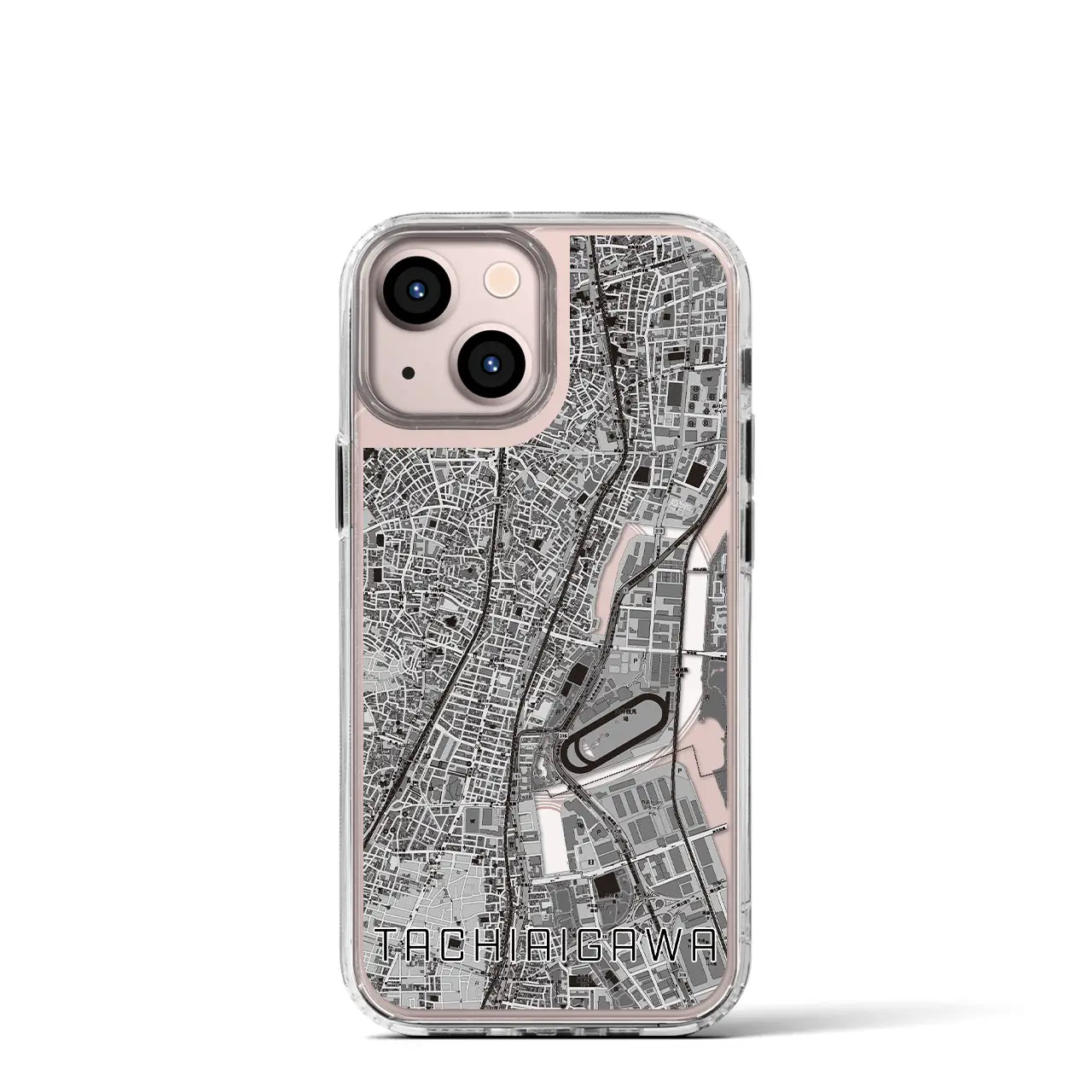 【立会川（東京都）】地図柄iPhoneケース（MagSafeタイプ）