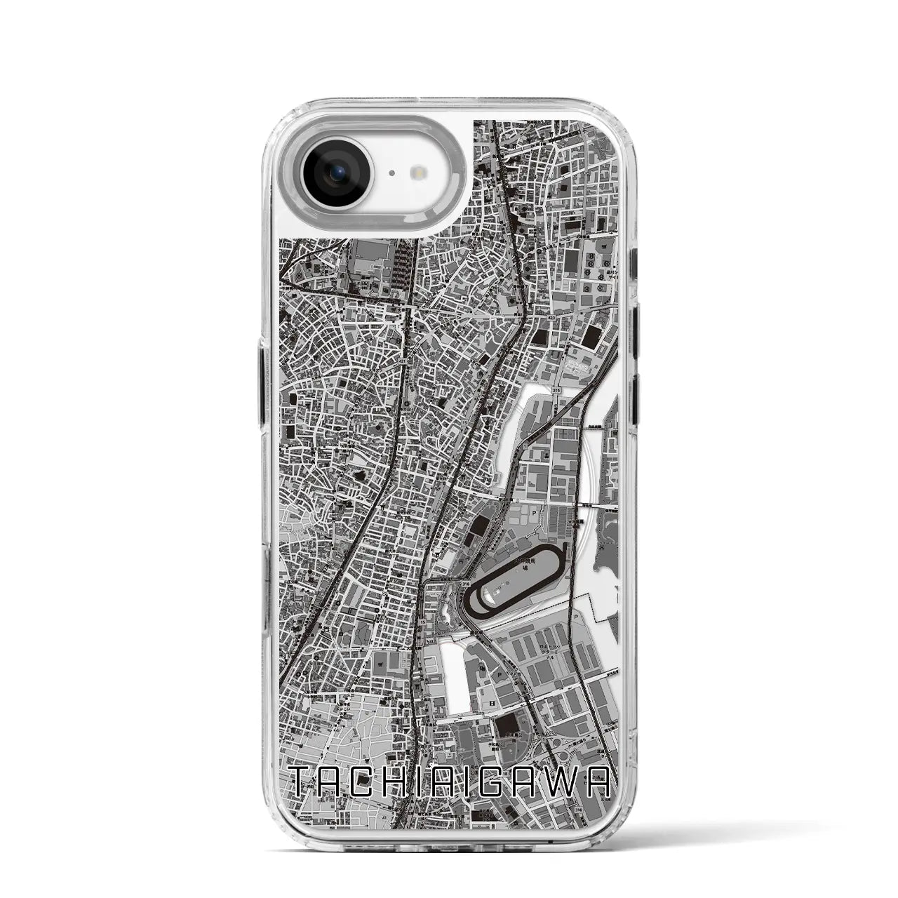 【立会川（東京都）】地図柄iPhoneケース（MagSafeタイプ）