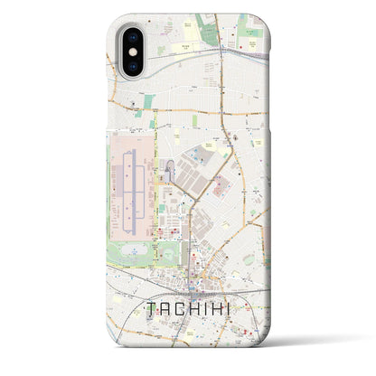【立飛（東京都）】地図柄iPhoneケース（バックカバータイプ）