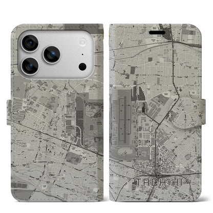 【立飛（東京都）】地図柄iPhoneケース（手帳タイプ）