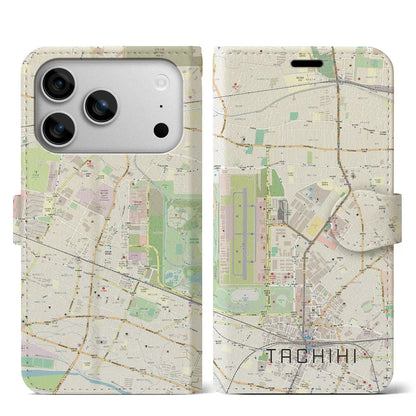 【立飛（東京都）】地図柄iPhoneケース（手帳タイプ）