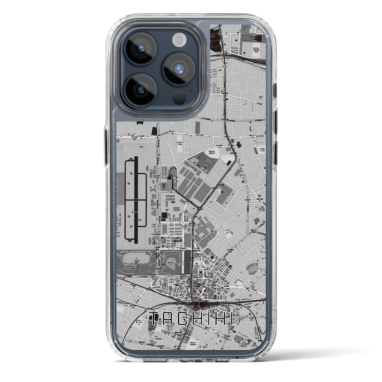 【立飛（東京都）】地図柄iPhoneケース（MagSafeタイプ）