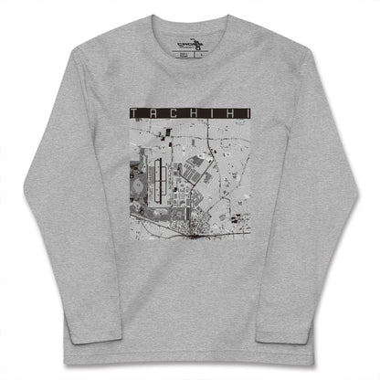 【立飛（東京都）】地図柄ロングスリーブTシャツ