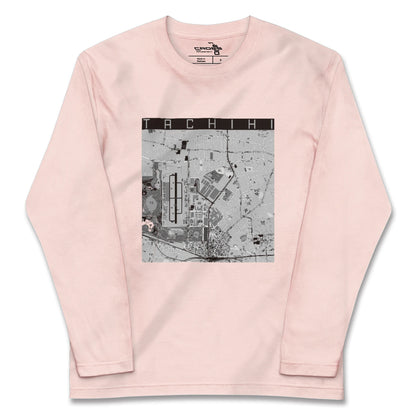 【立飛（東京都）】地図柄ロングスリーブTシャツ