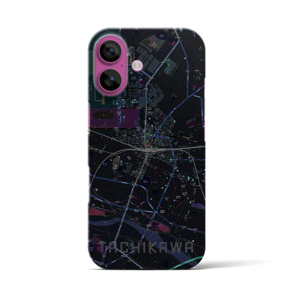 【立川（東京都）】地図柄iPhoneケース（バックカバータイプ）