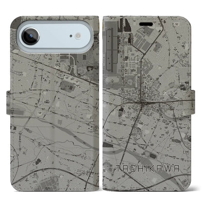 【立川（東京都）】地図柄iPhoneケース（手帳タイプ）