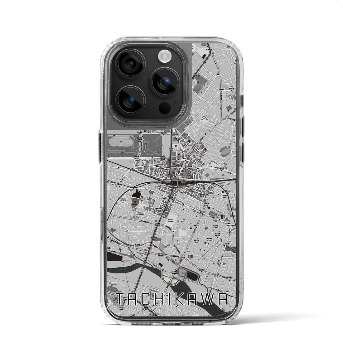 【立川（東京都）】地図柄iPhoneケース（MagSafeタイプ）