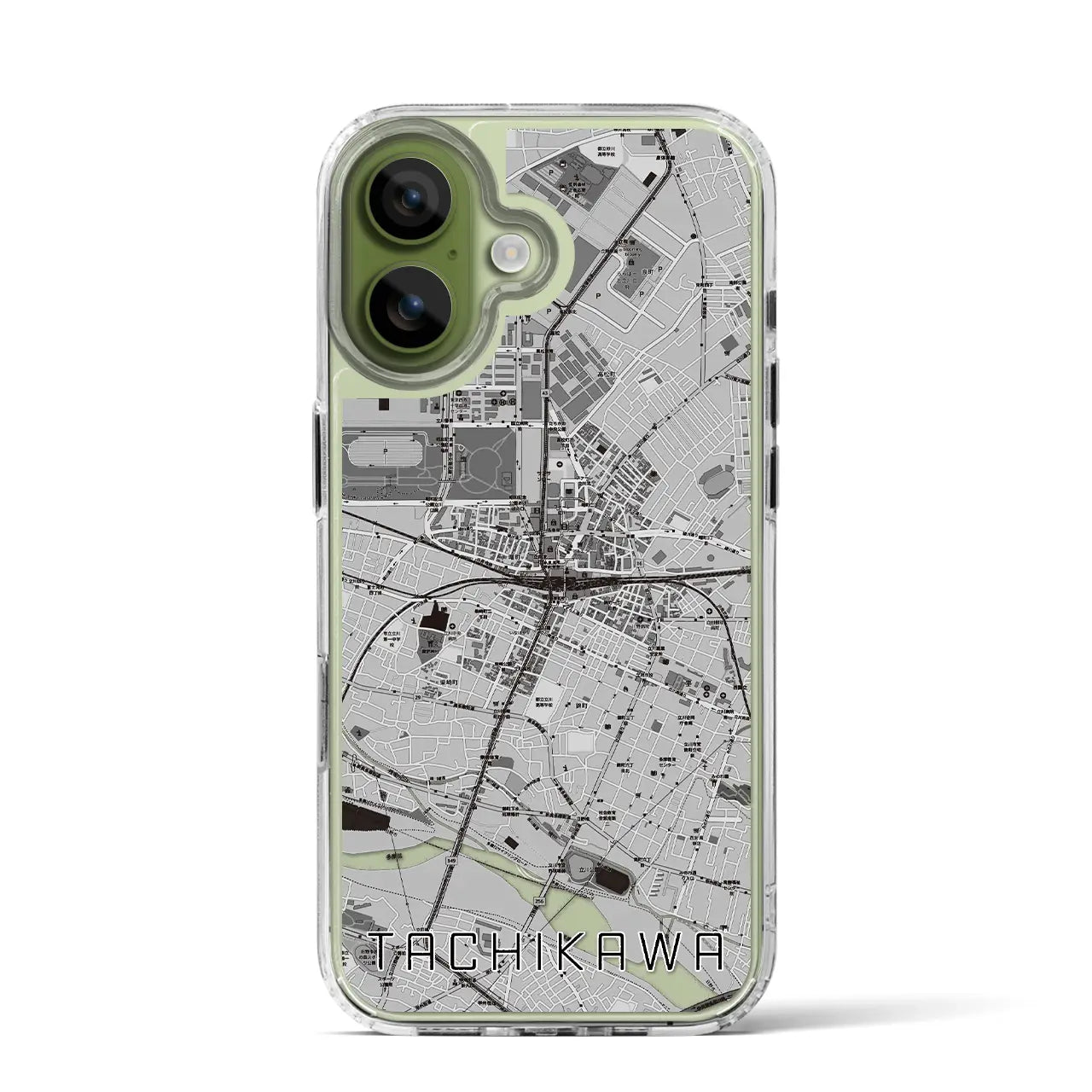 【立川（東京都）】地図柄iPhoneケース（MagSafeタイプ）
