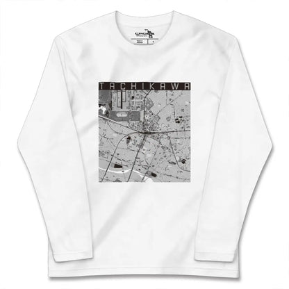 【立川（東京都）】地図柄ロングスリーブTシャツ