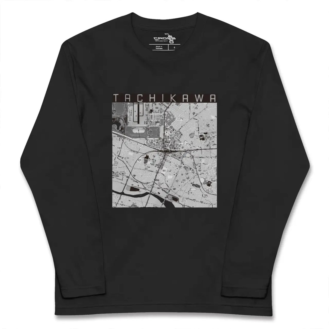 【立川(東京都)】地図柄ロングスリーブTシャツ
