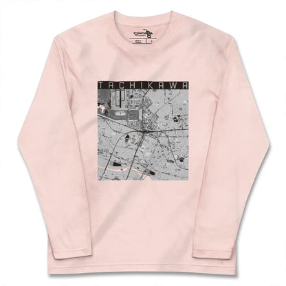 【立川（東京都）】地図柄ロングスリーブTシャツ