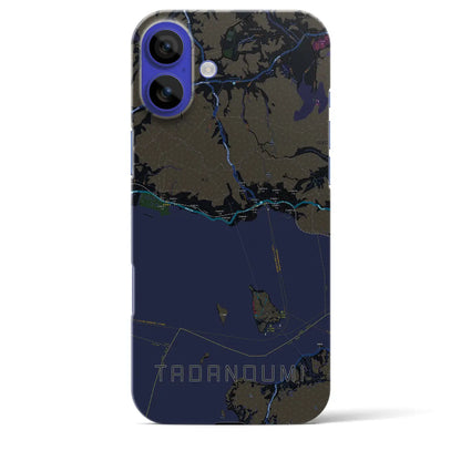 【忠海（広島県）】地図柄iPhoneケース（バックカバータイプ）