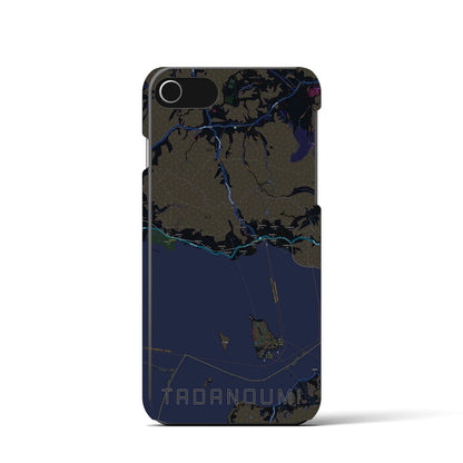 【忠海（広島県）】地図柄iPhoneケース（バックカバータイプ）