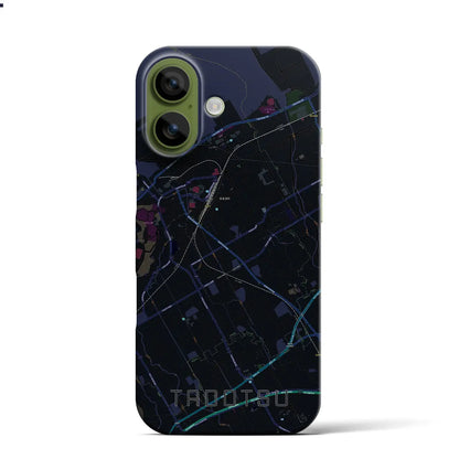 【多度津（香川県）】地図柄iPhoneケース（バックカバータイプ）