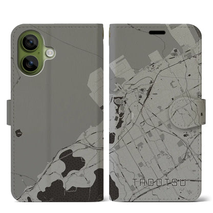 【多度津（香川県）】地図柄iPhoneケース（手帳タイプ）